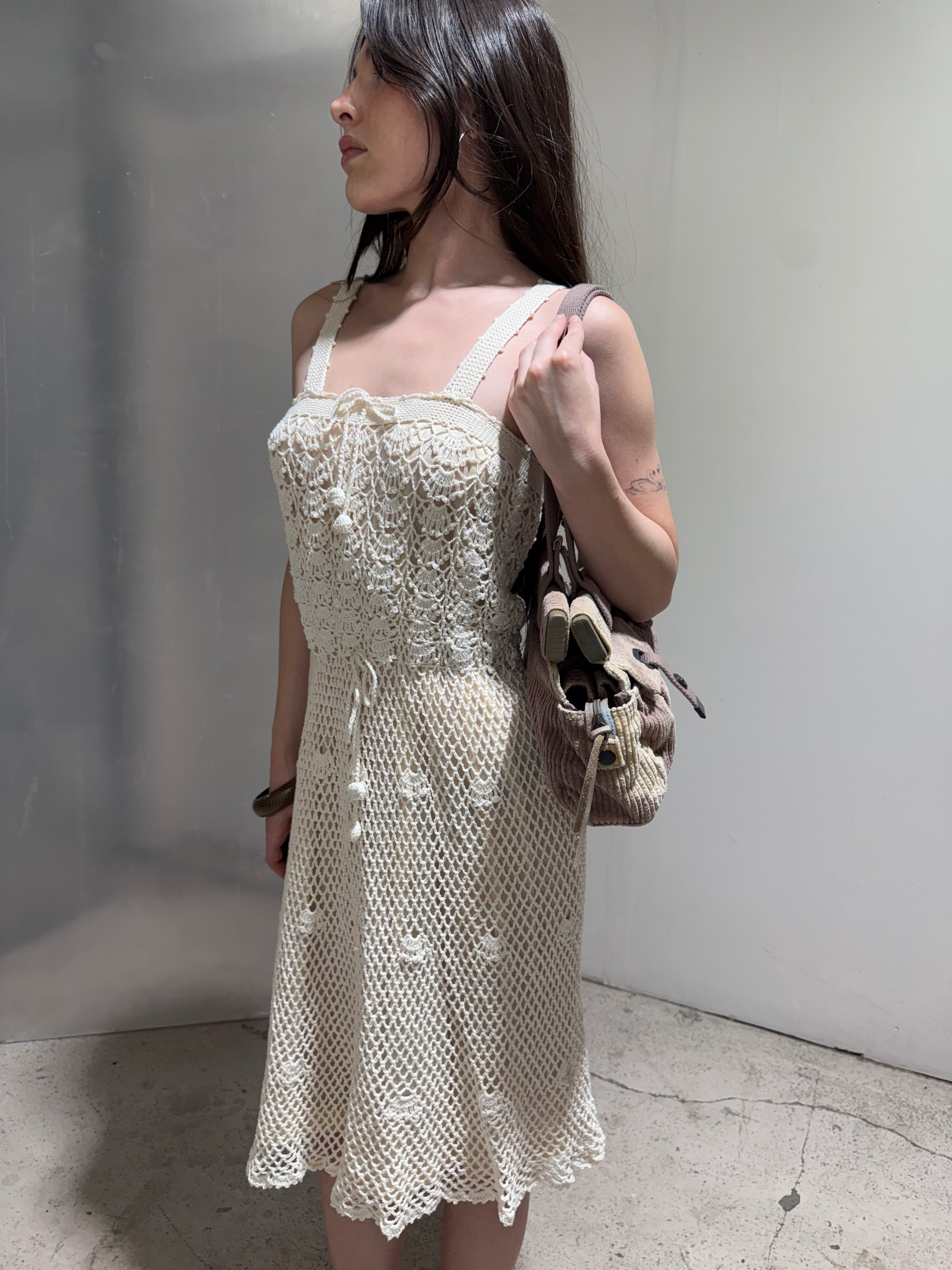 Vintage crochet dress