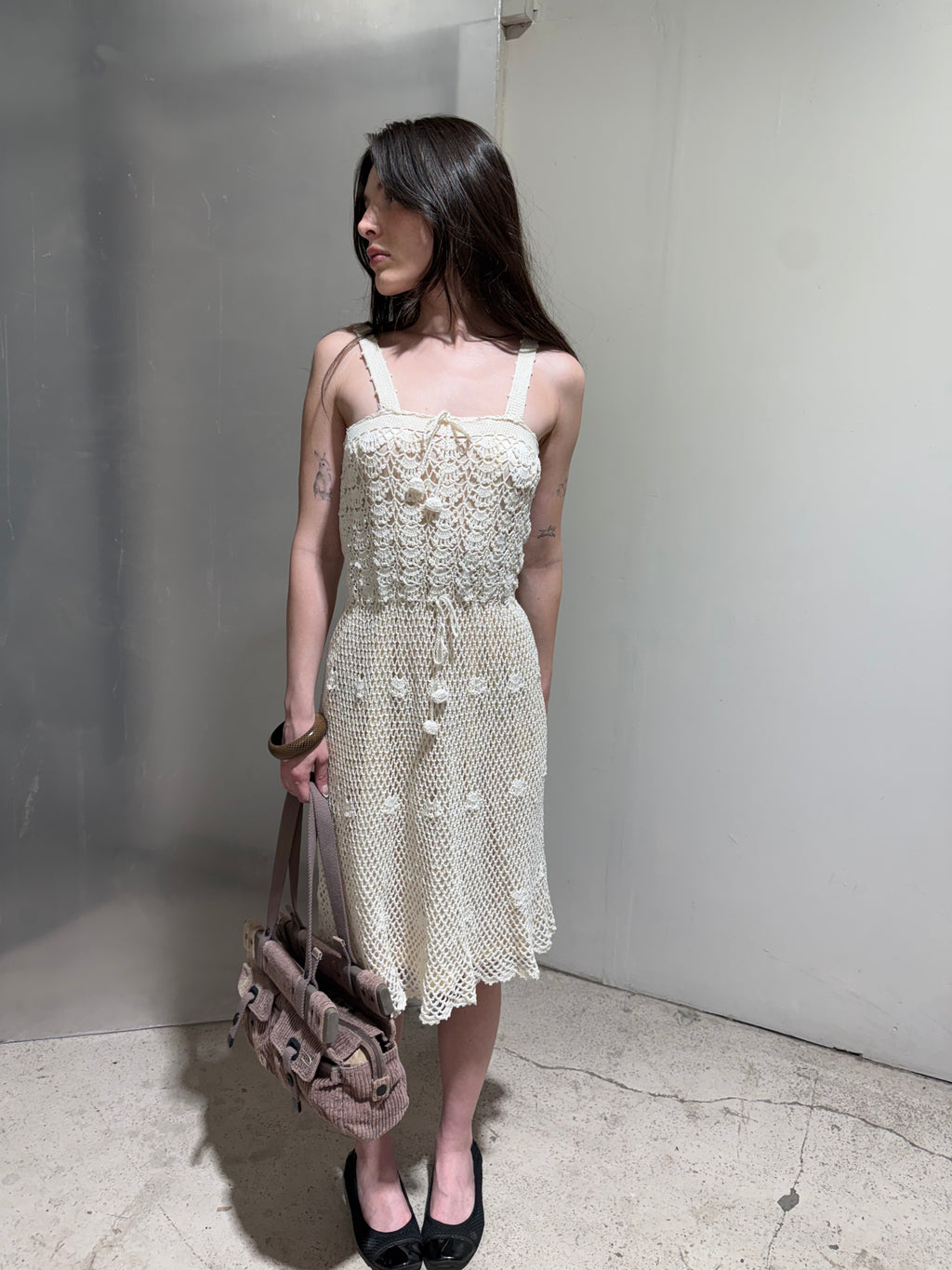 Vintage crochet dress