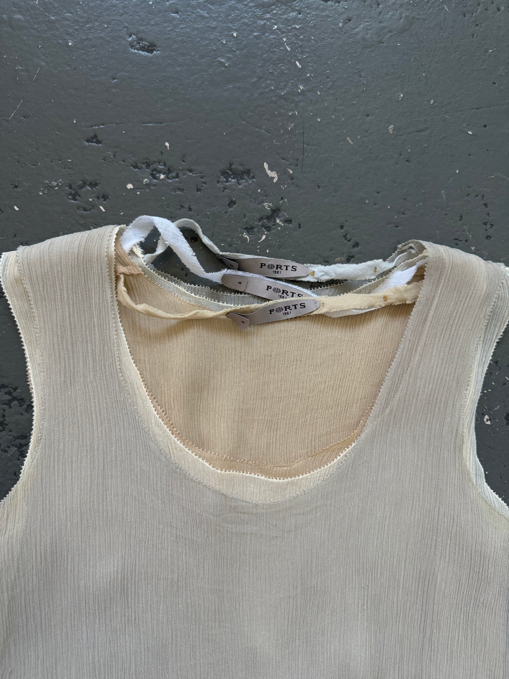 Silk chiffon layered dress