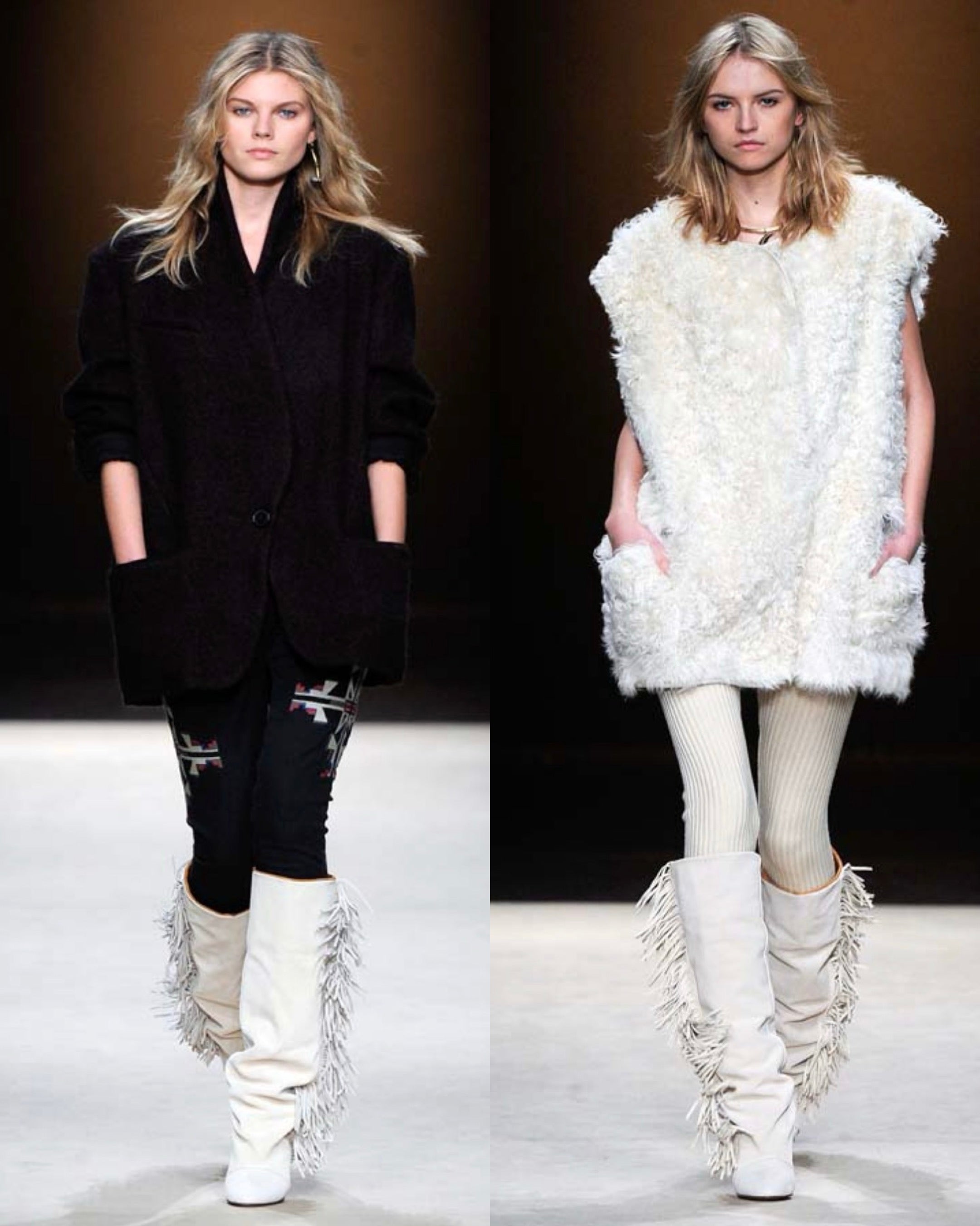 Isabel Marant fringe boots