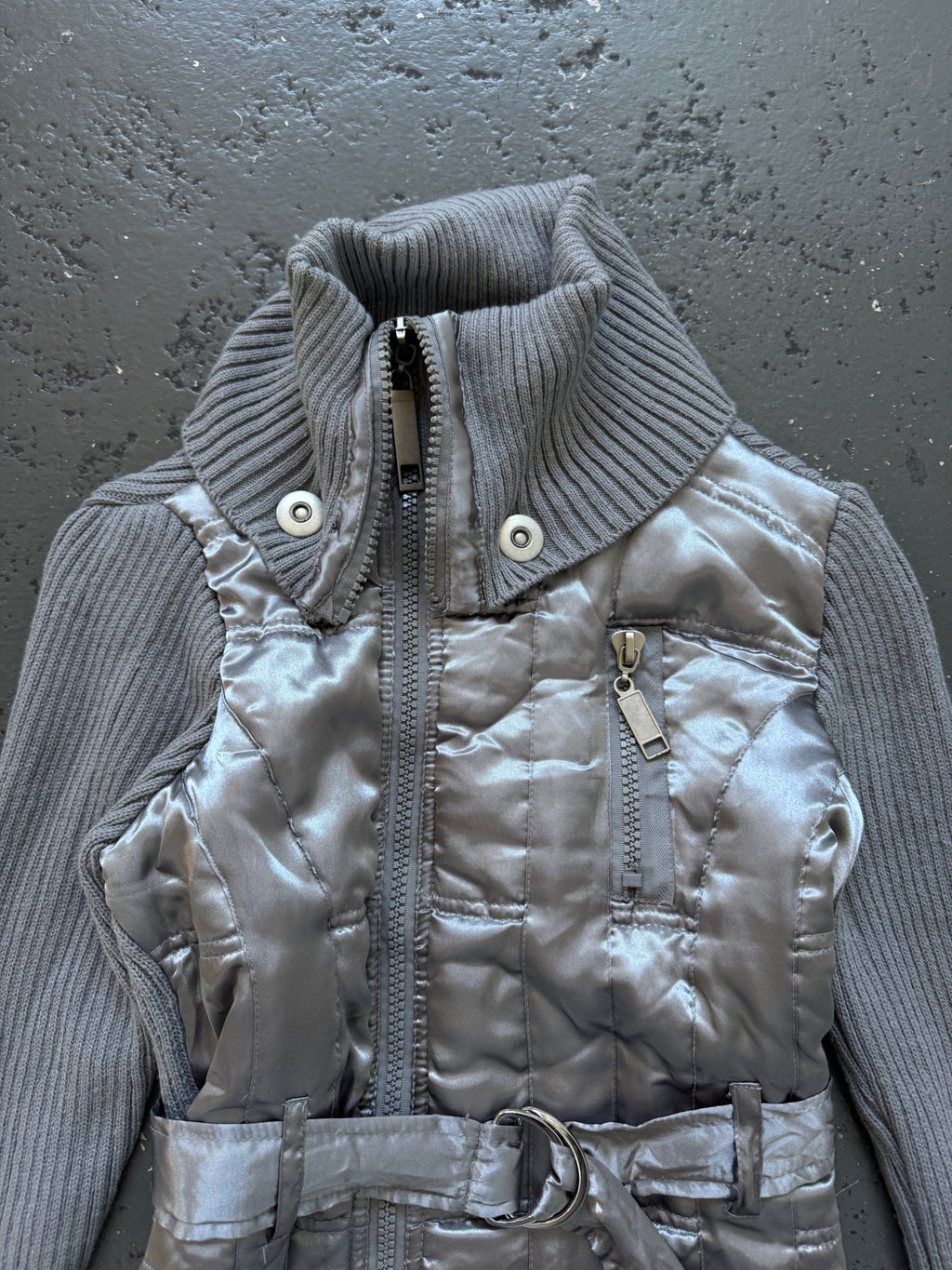 90's silver jacket