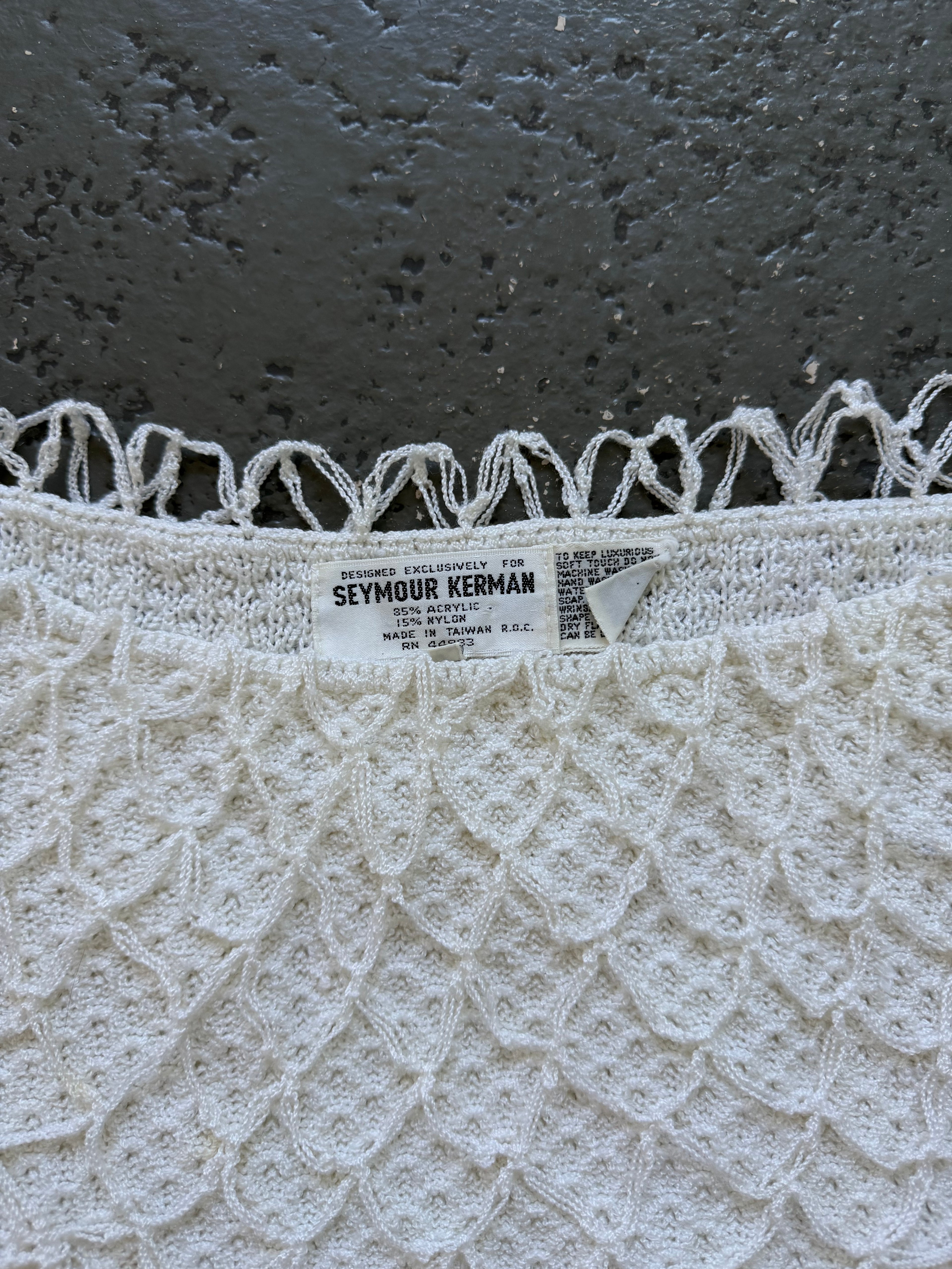 Vintage knit top