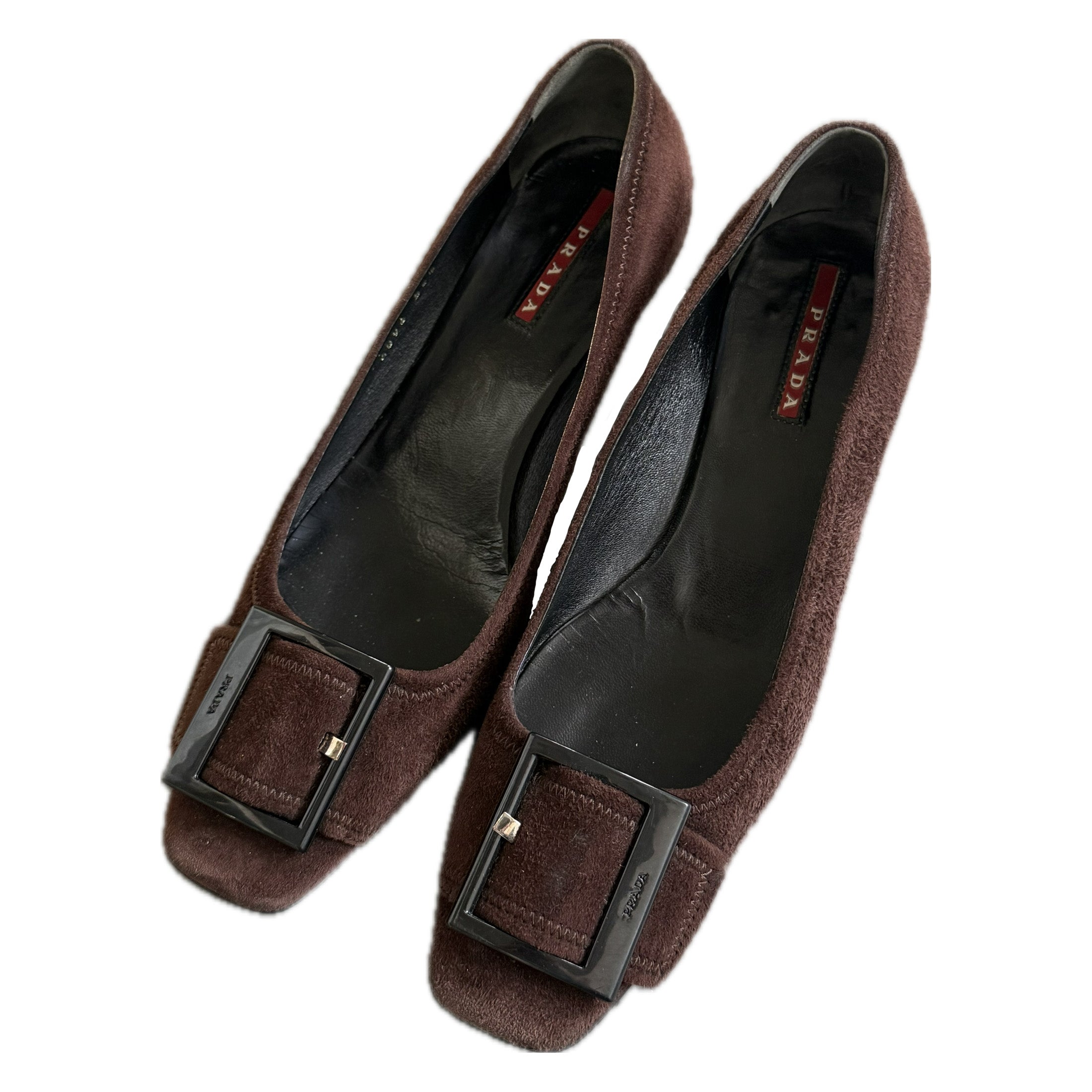 Prada sport kitten heels