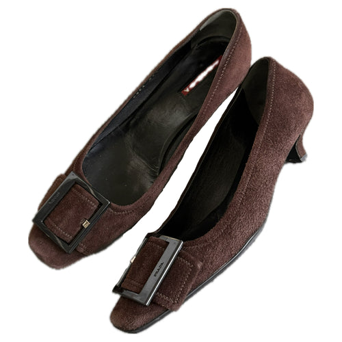 Prada sport kitten heels